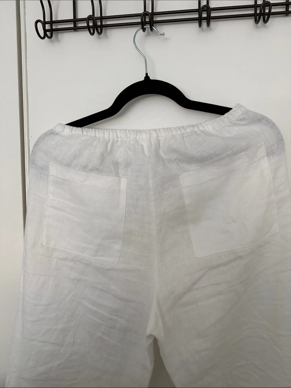 Reformation Remi Cropped Linen Pant